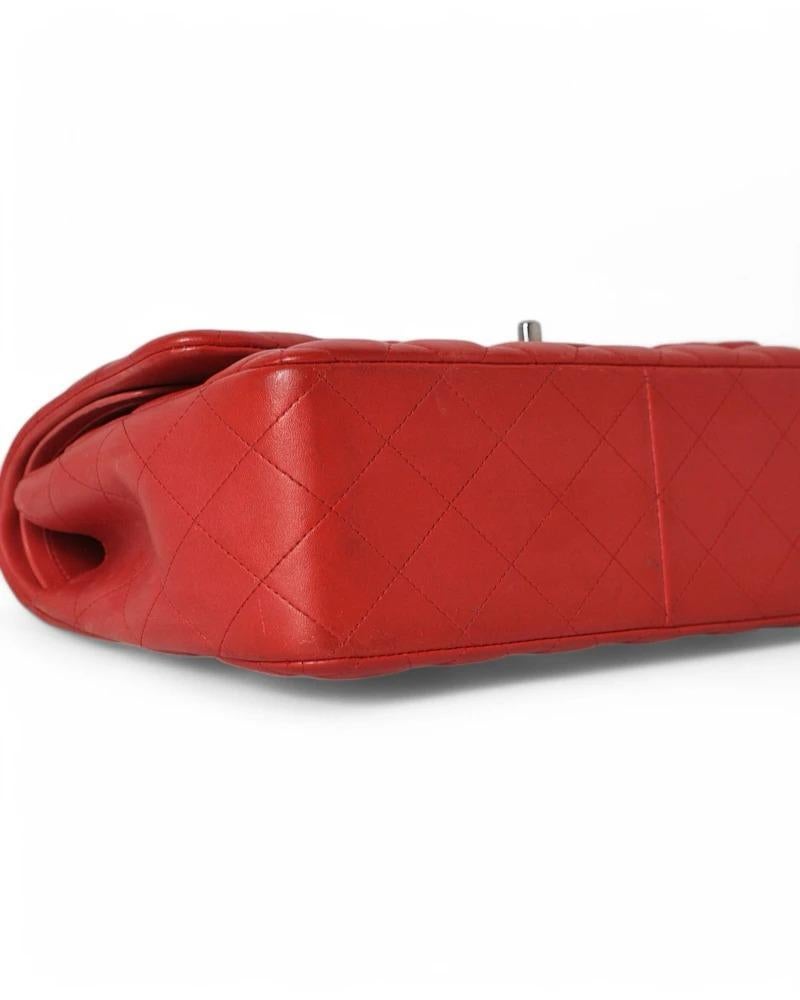 Chanel Timeless Jumbo Rossa in vendita 3