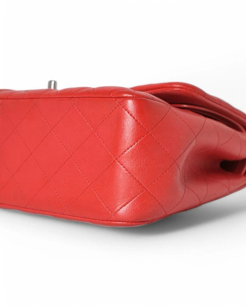 Chanel Timeless Jumbo Rossa in vendita 4