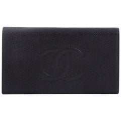 Chanel Timeless L-Yen Wallet Caviar Long