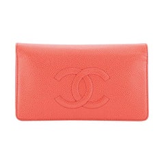 Chanel Timeless L-Yen Wallet Caviar Long