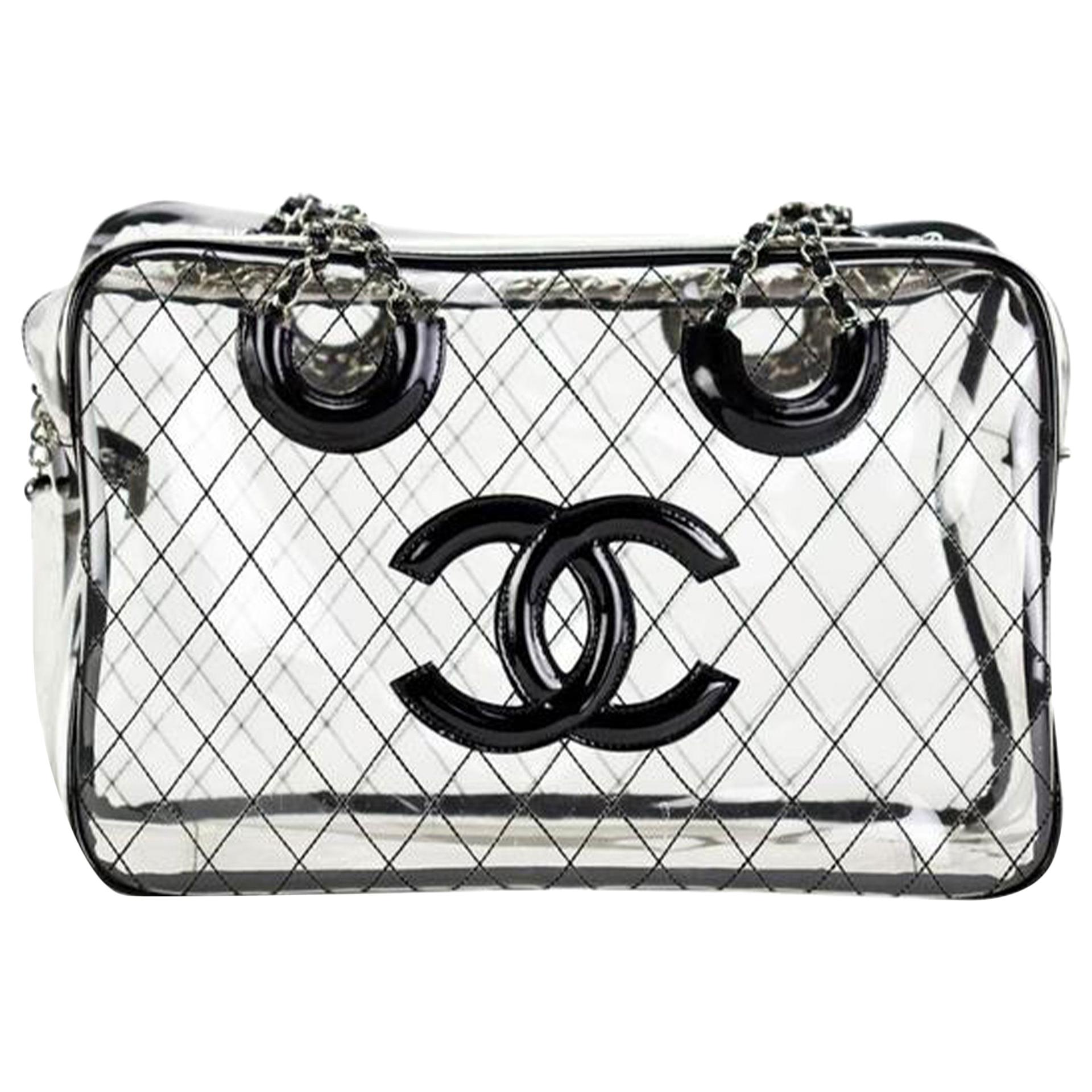 clear chanel handbag