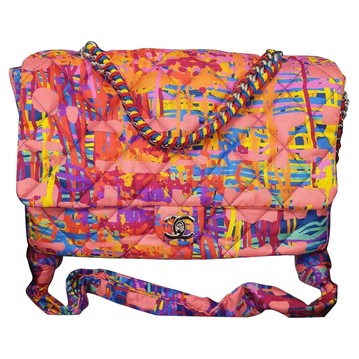 Chanel Timeless Maxi Nylon Graffiti