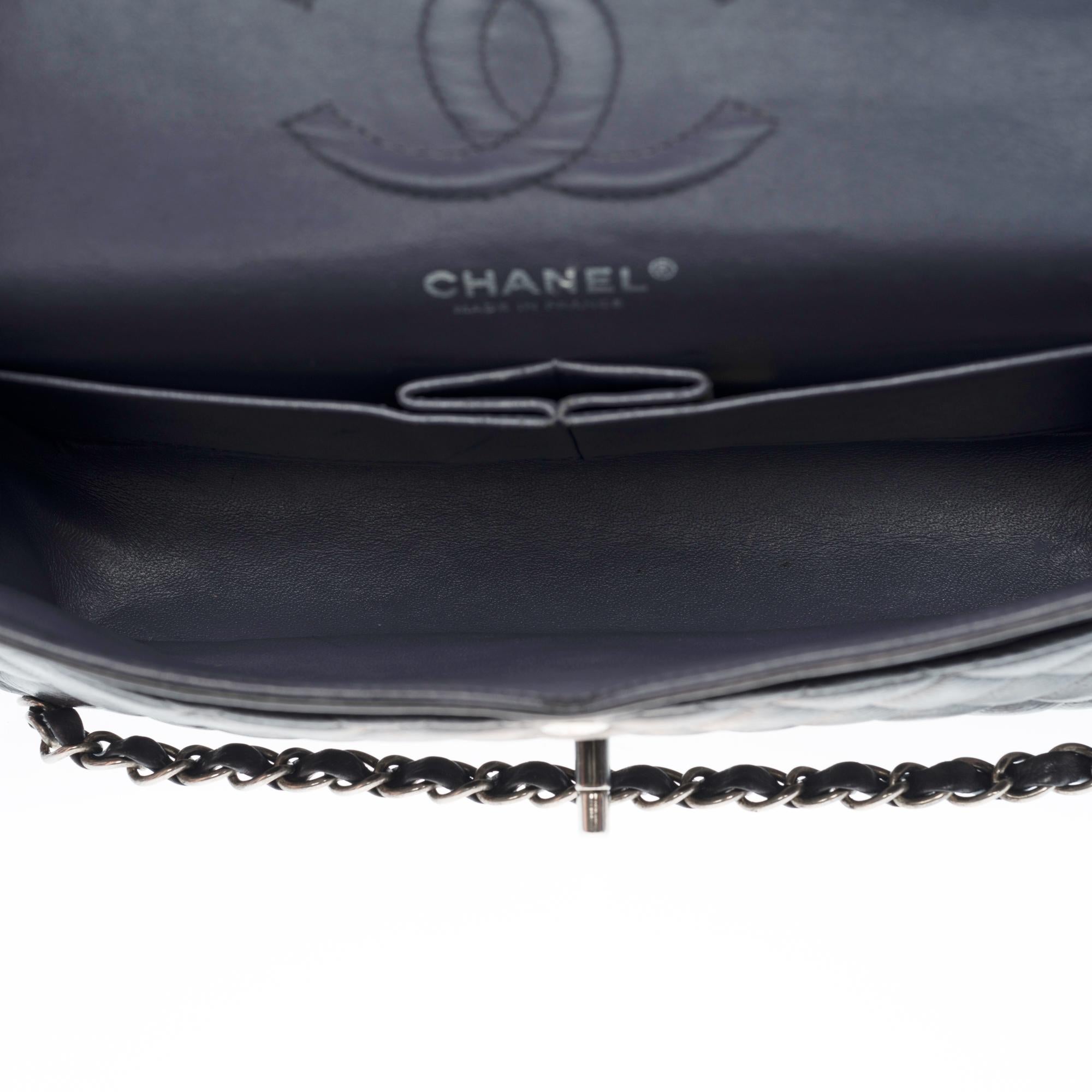 Chanel Timeless medium 25cm limited edition in black leather, SHW 3