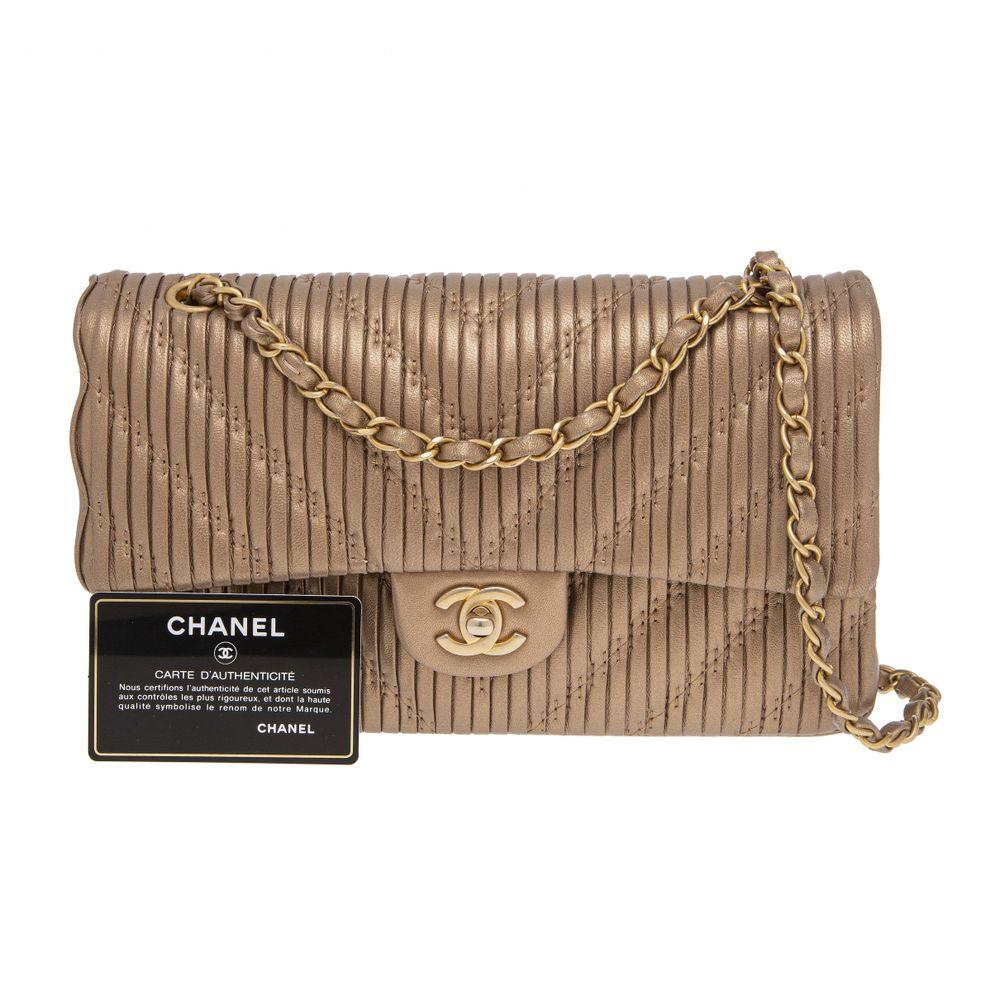 Chanel Timeless metallic shoulder bag 3