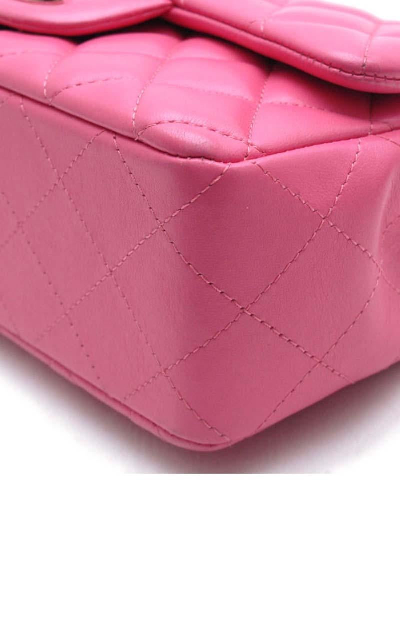 pink mini handbag