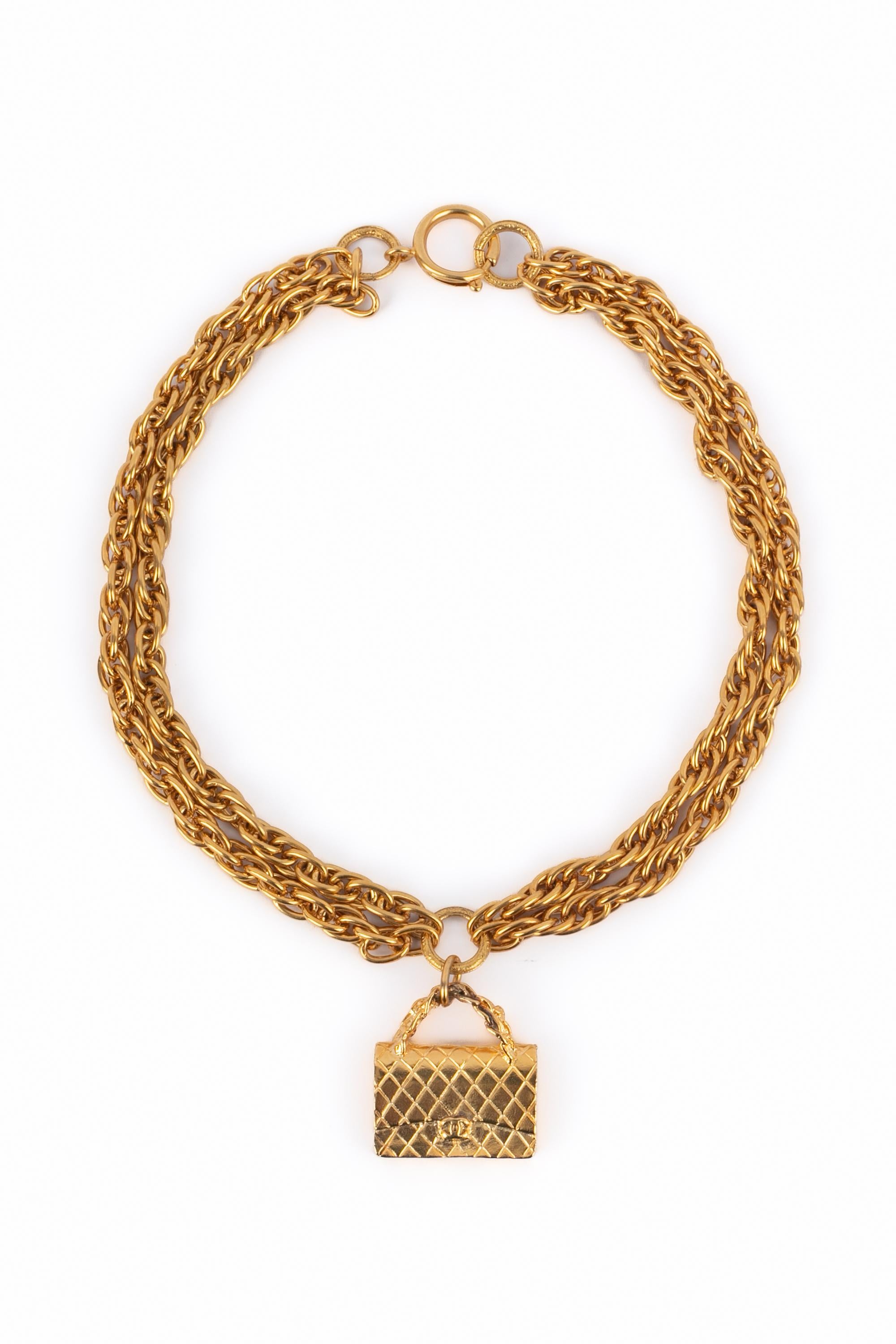 Collier 'timeless' de Chanel 1994 Excellent état - En vente à SAINT-OUEN-SUR-SEINE, FR