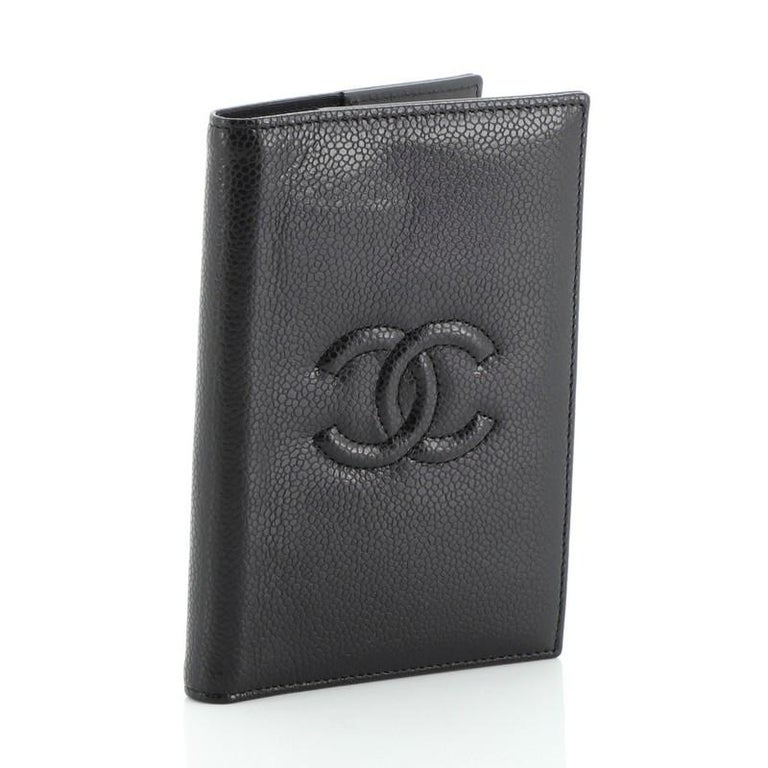 Chanel Timeless Passport Holder Caviar at 1stDibs