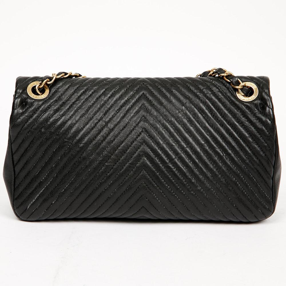 Chanel Timeless Quilted Black Bag 6