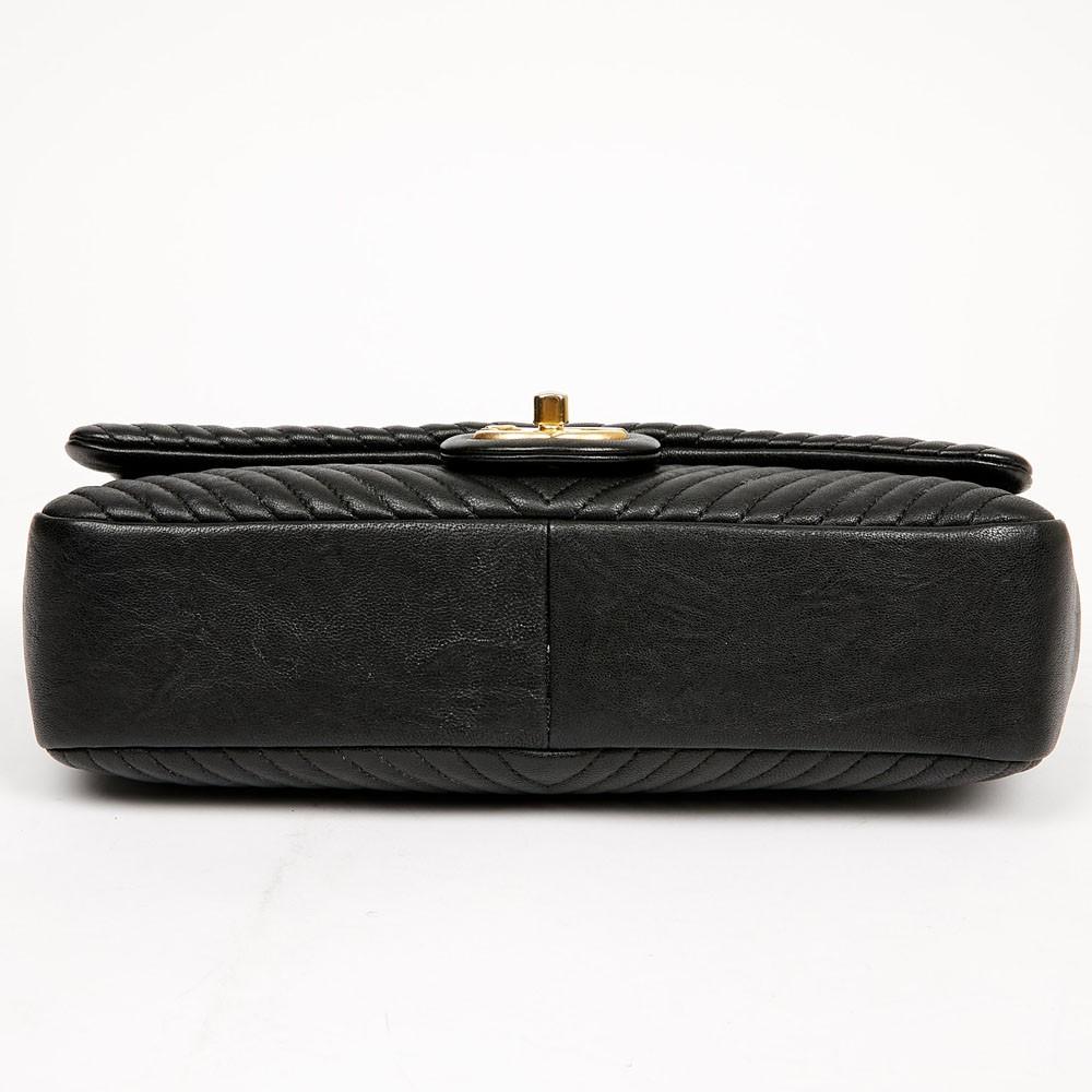 Chanel Timeless Quilted Black Bag 7