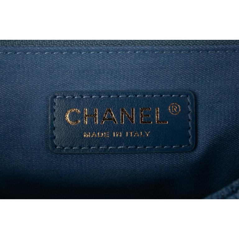 Chanel Timeless Quilted Flecked Denim Bag Limited Edition, 2022 For Sale 7