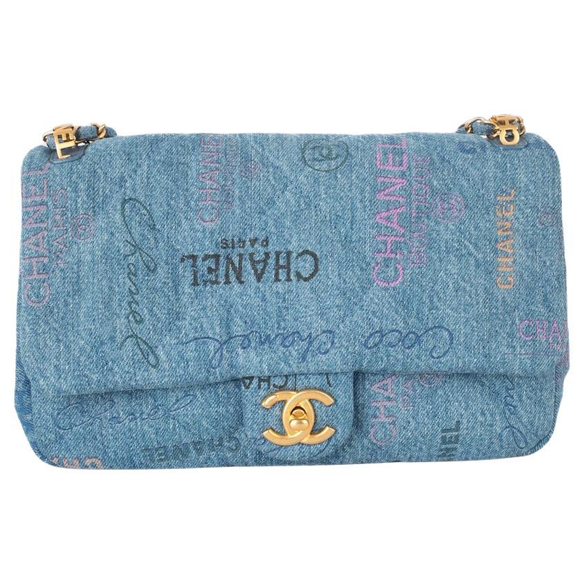 Chanel Timeless Quilted Flecked Denim Bag Limited Edition, 2022 For Sale