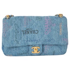 Chanel Timeless Quilted Flecked Denim Bag Limited Edition, 2022