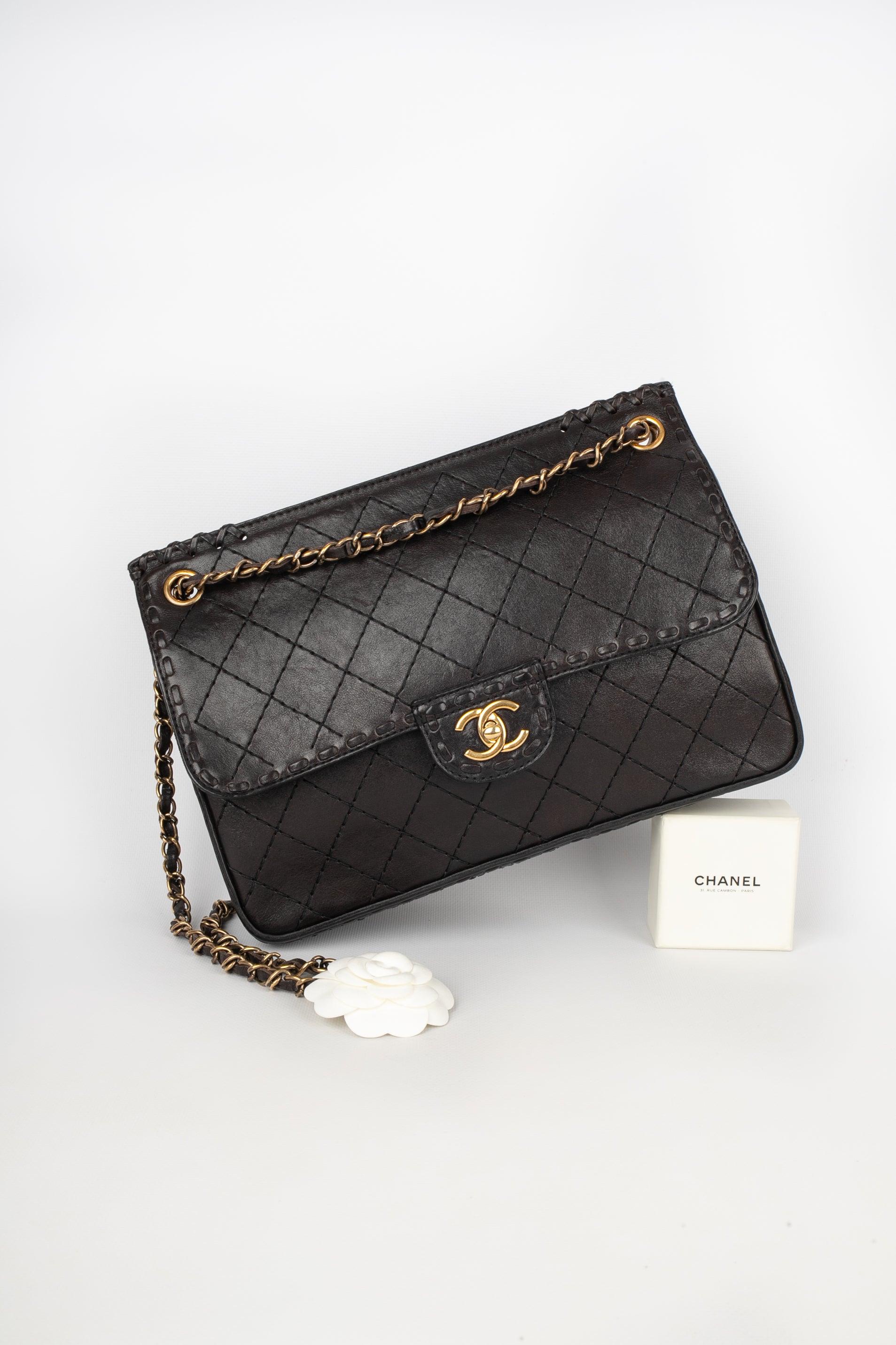 Chanel Timeless Quilted Leather Bag, 2013/2014 For Sale 8