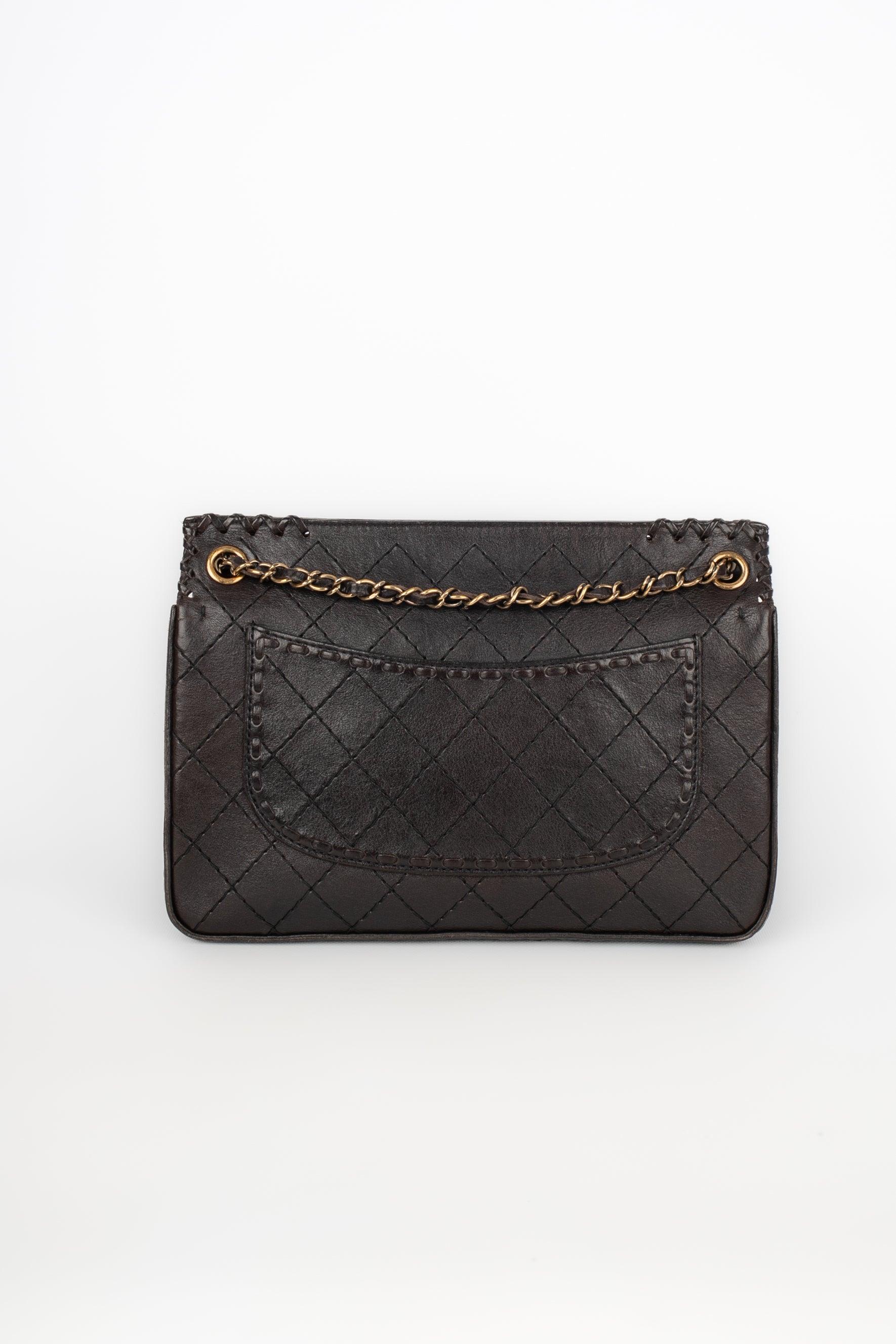 Chanel Timeless Quilted Leather Bag, 2013/2014 In Excellent Condition For Sale In SAINT-OUEN-SUR-SEINE, FR