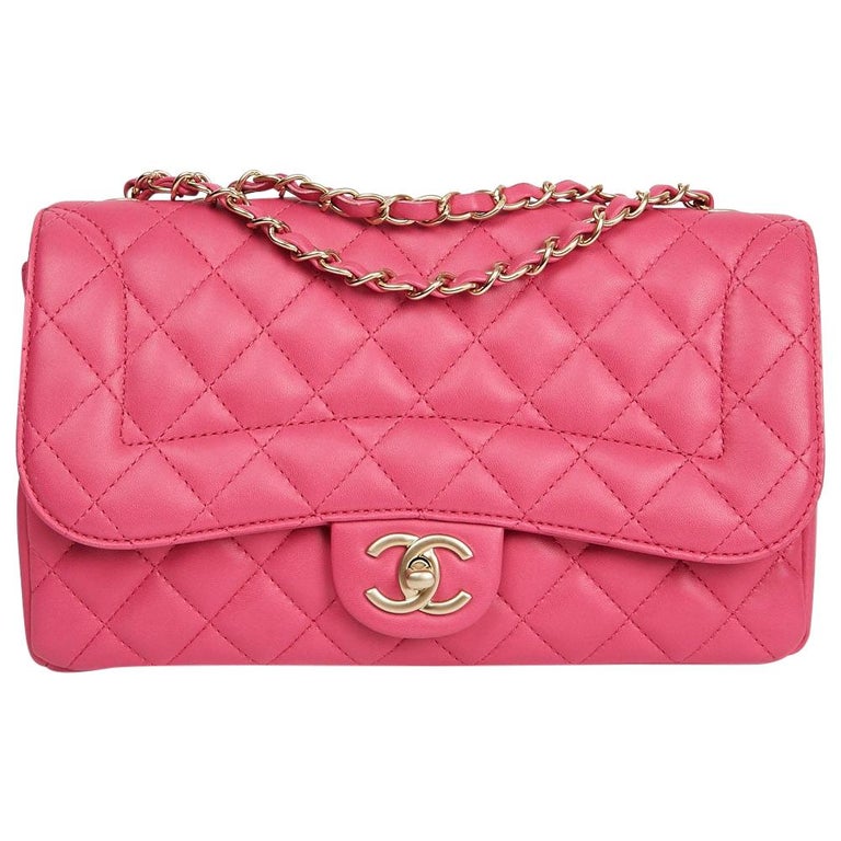 Chanel Timeless Quilted Pink Bag at 1stDibs | quilted pink purse ...