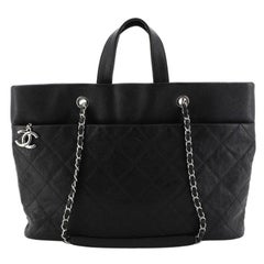 Chanel Timeless Shopping Tote Quilted Caviar Large Chanel Timeless Shopping Tote Quilted Caviar Large