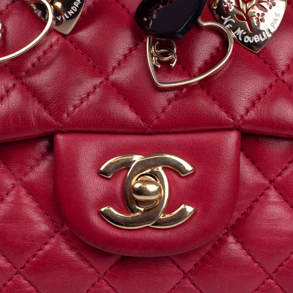 CHANEL, Timeless Shoulder bag in Red Leather 6