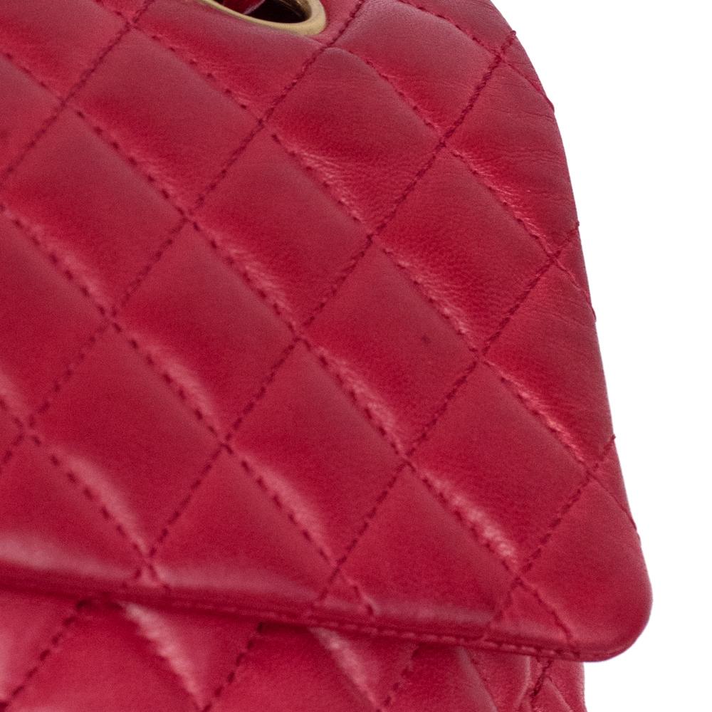 CHANEL, Timeless Shoulder bag in Red Leather 9
