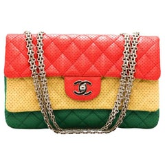 Chanel Tricolor - 11 For Sale on 1stDibs  chanel tri color bag, chanel  tricolor flap bag, chanel tricolor classic double flap bag