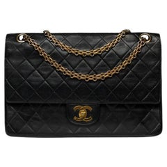 CHANEL, Timeless Vintage in black leather 