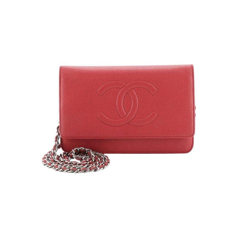 10/26 Chanel Neon Pink Patent Leather Small Boy Wallet For Sale at 1stdibs