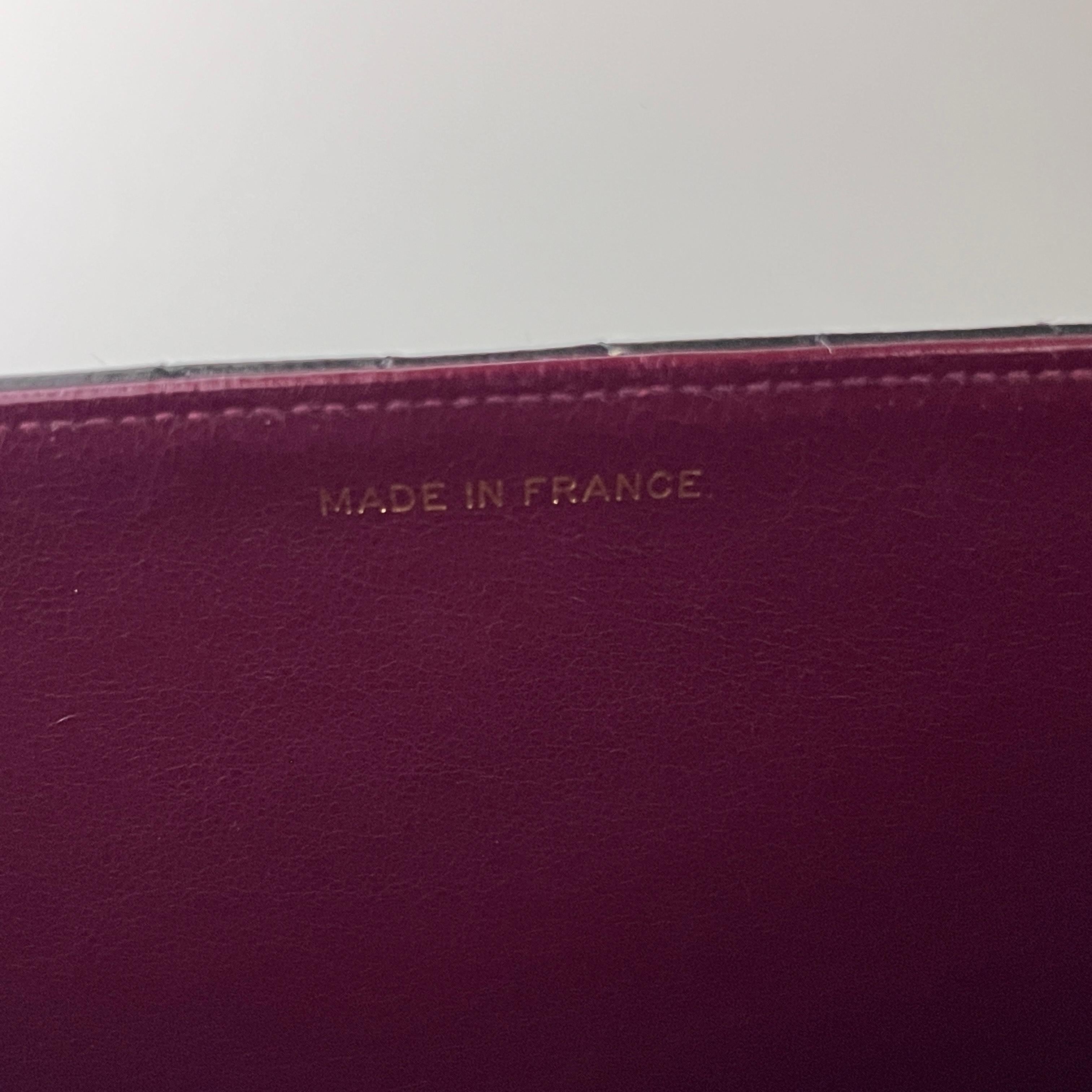 Chanel Portefeuille intemporel sur chaîne en cuir d'agneau moyen noir 1991-1994 6