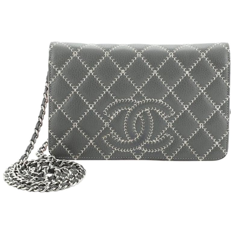 chanel timeless wallet on chain