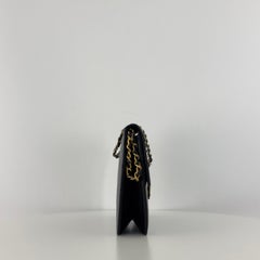 CHANEL Timeless WOC Medium Black Lambskin Leather Handbag 1986–1988