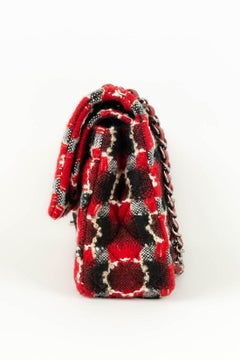 Chanel Timeless Wool and Leather Bag, 2013/2014