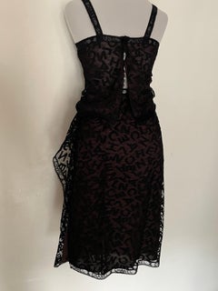 CHANEL Top and monogram skirt set