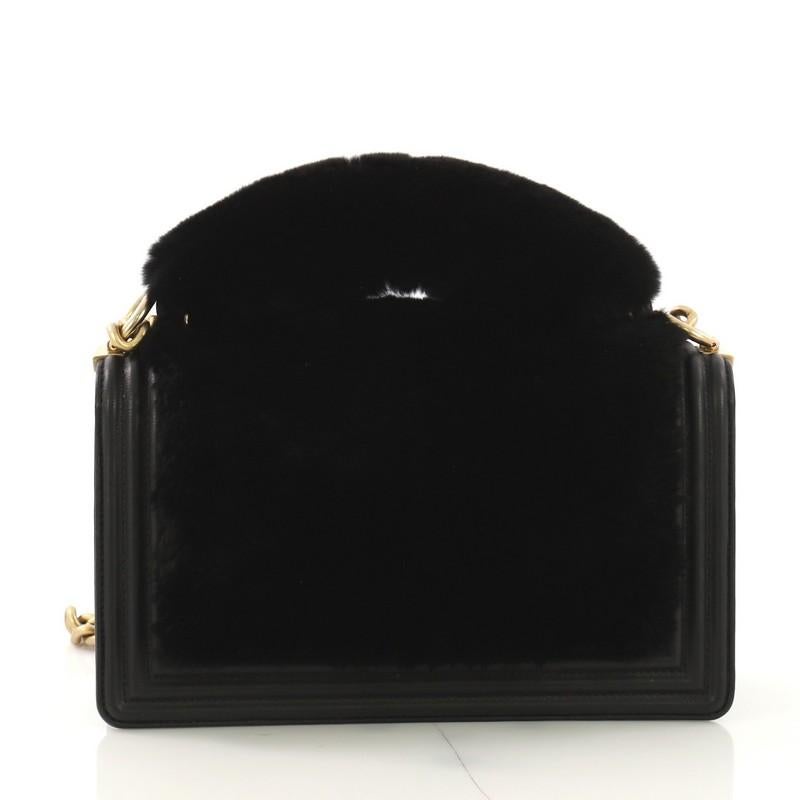 chanel top handle boy bag