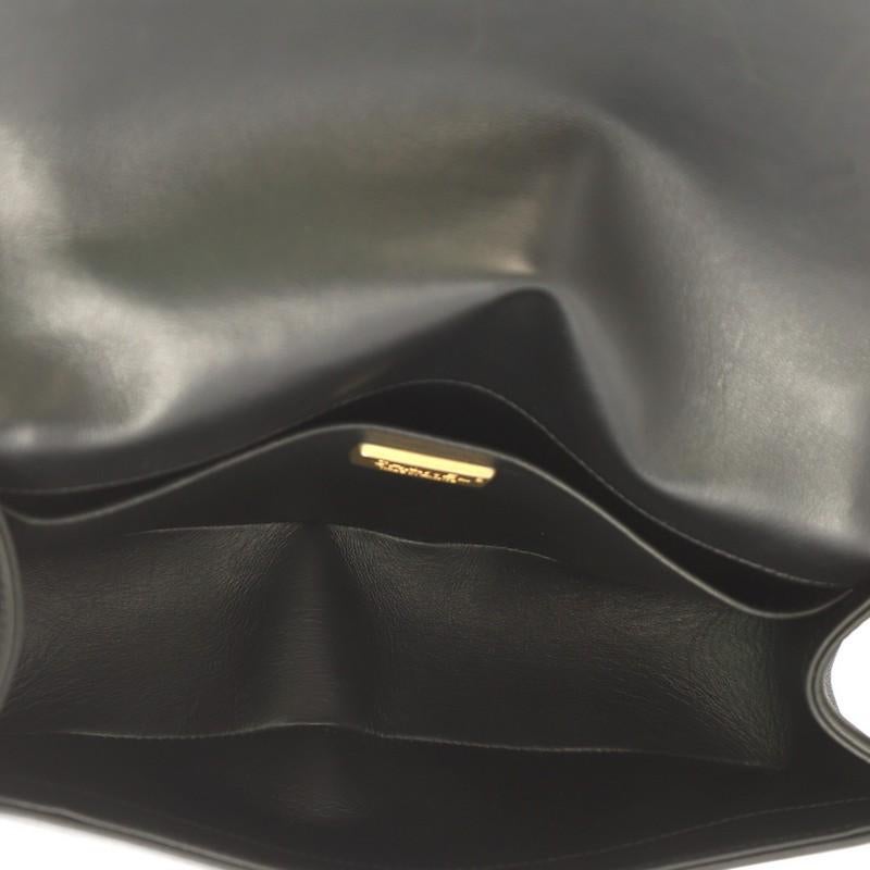 chanel fur handle bag