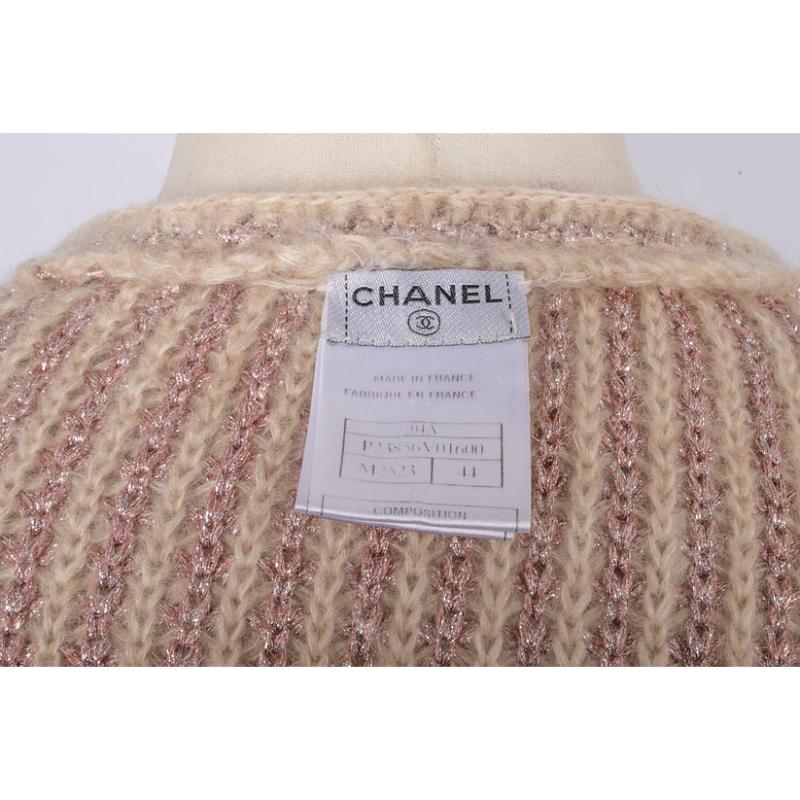Chanel Top / Mohair Cardigan, 2004 For Sale 1
