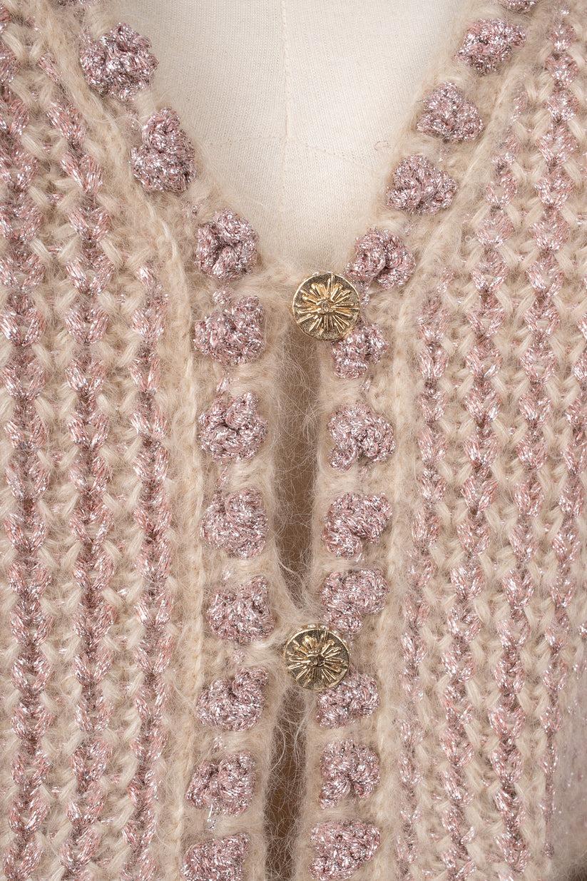 Chanel Top / Mohair Cardigan, 2004 For Sale 4