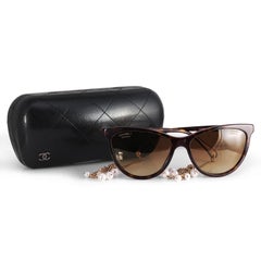 Chanel Tortoise Cat Eye Fantasy Sunglasses