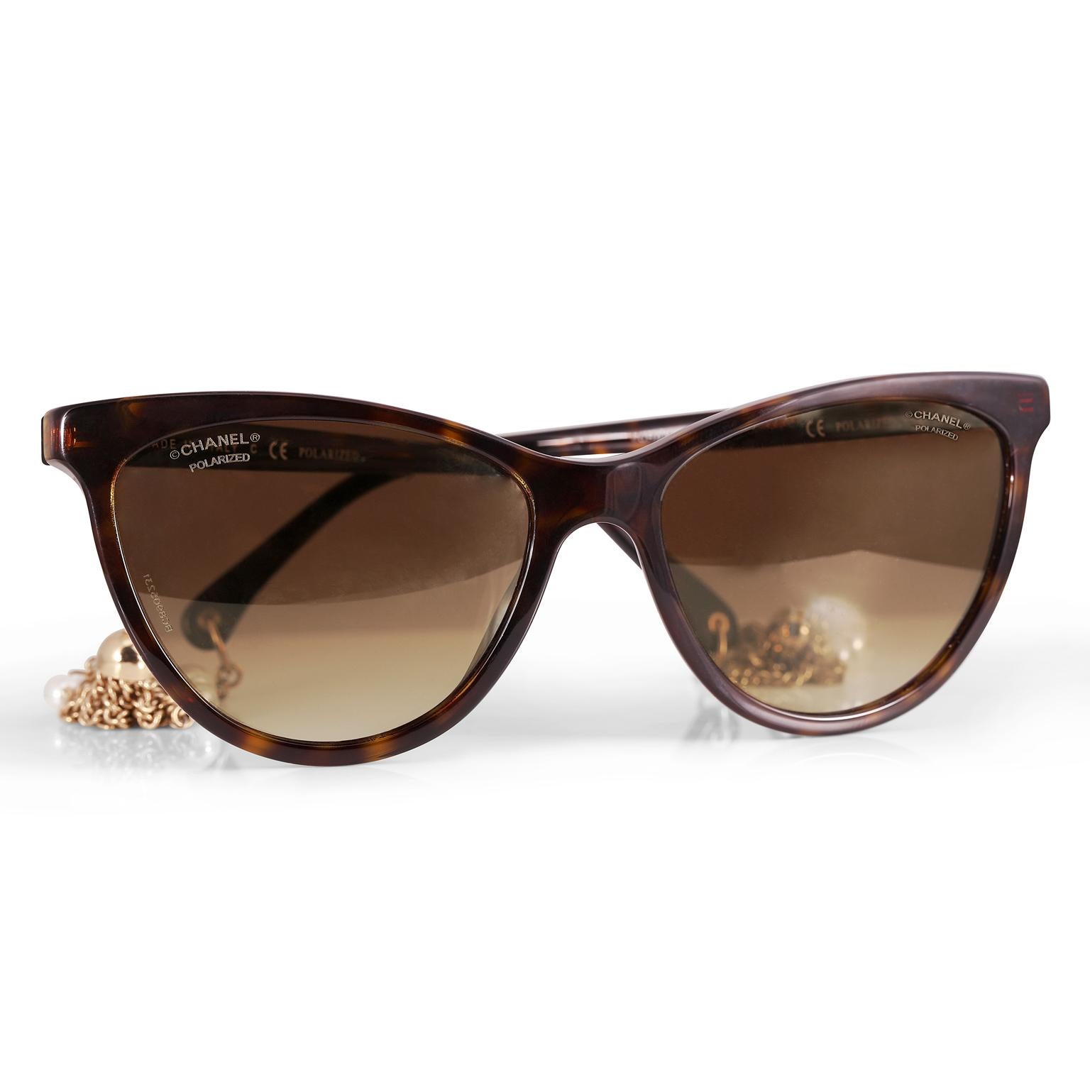 Chanel Tortoise Cat Eye Fantasy Sunglasses 1
