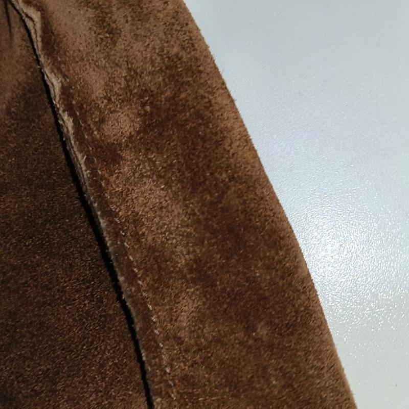 Chanel Tote Mini Brown Suede 1996-1997 8