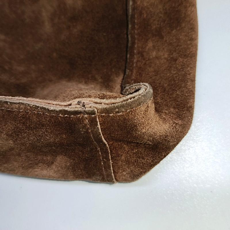 Chanel Tote Mini Brown Suede 1996-1997 11