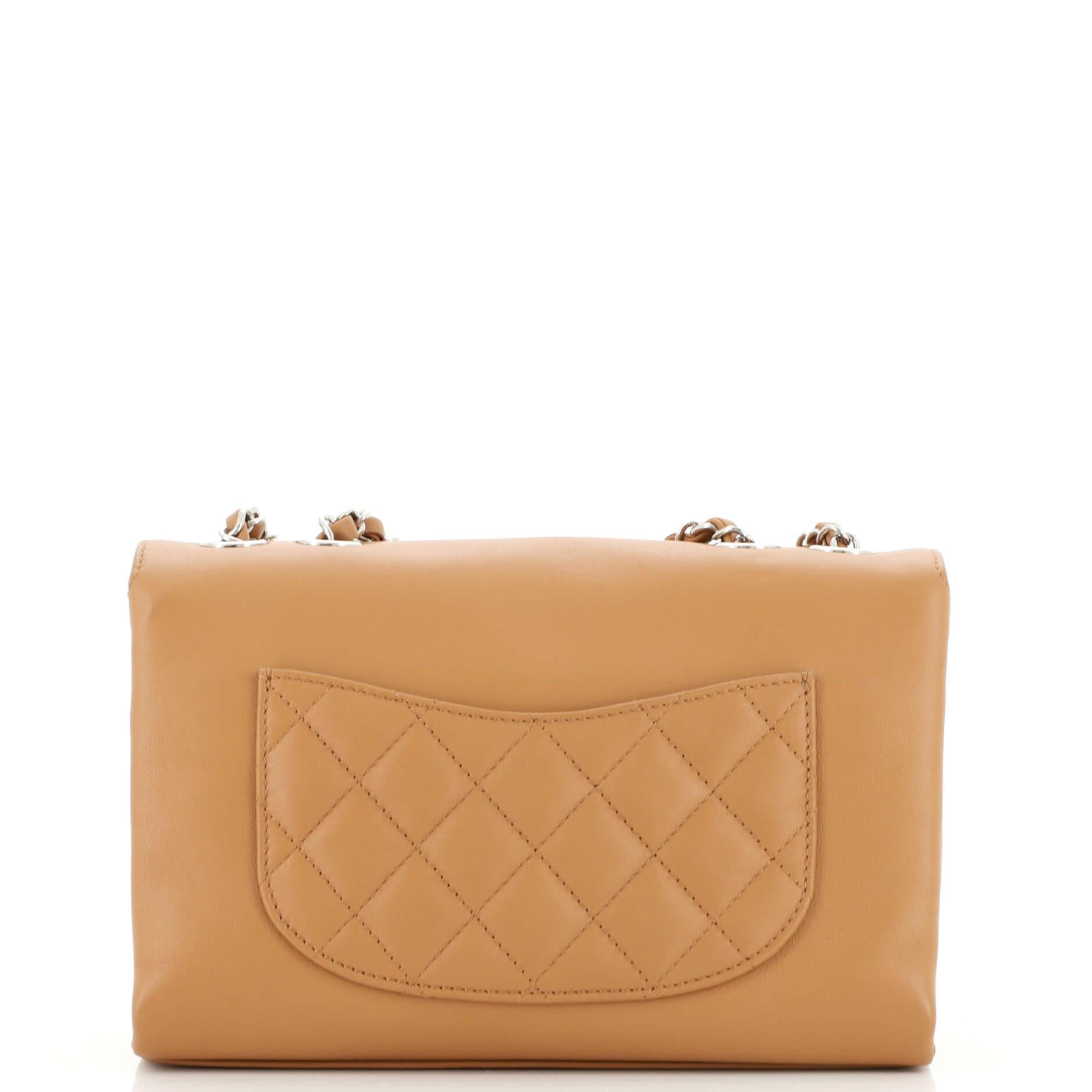 Chanel Tramezzo Flap Bag Calfskin Medium In Good Condition In NY, NY