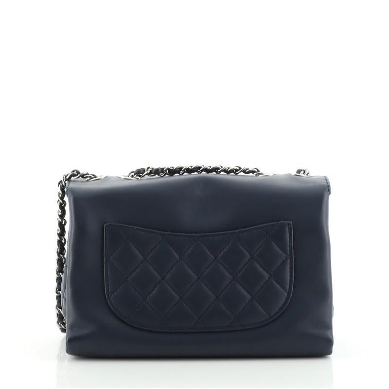 Chanel Tramezzo Flap Bag Kalbsleder Klein (Schwarz)