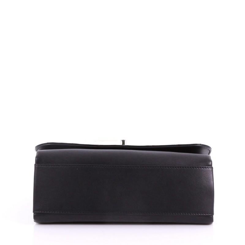 Chanel Tramezzo Flap Bag Calfskin Small In Excellent Condition In NY, NY
