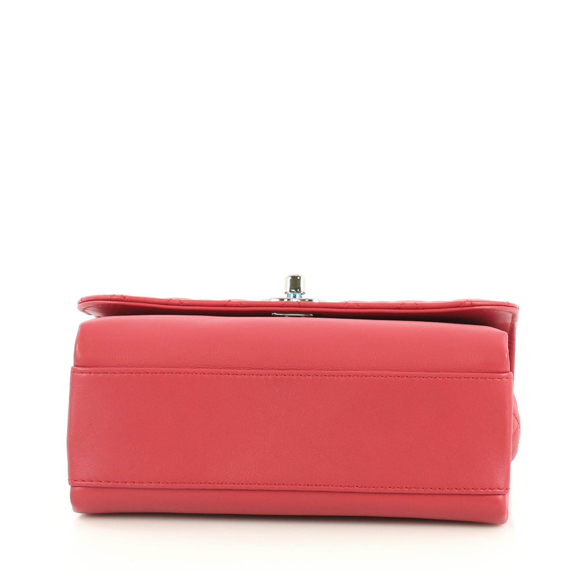 Women's Chanel Tramezzo Flap Bag Calfskin Small