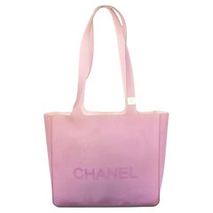 Chanel Translucent Purple Jelly Tote Shoulder bag 73ck328s