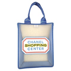 Chanel Transparant Tot Bag Runway Shopping Center 2014 Collectable