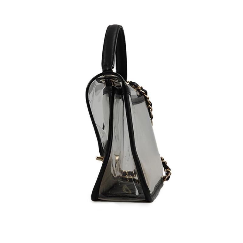 Chanel transparent bag 2019 hotsell