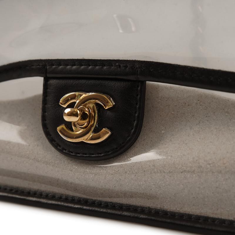 CHANEL Transparent Bag, Resort 2019 For Sale 2