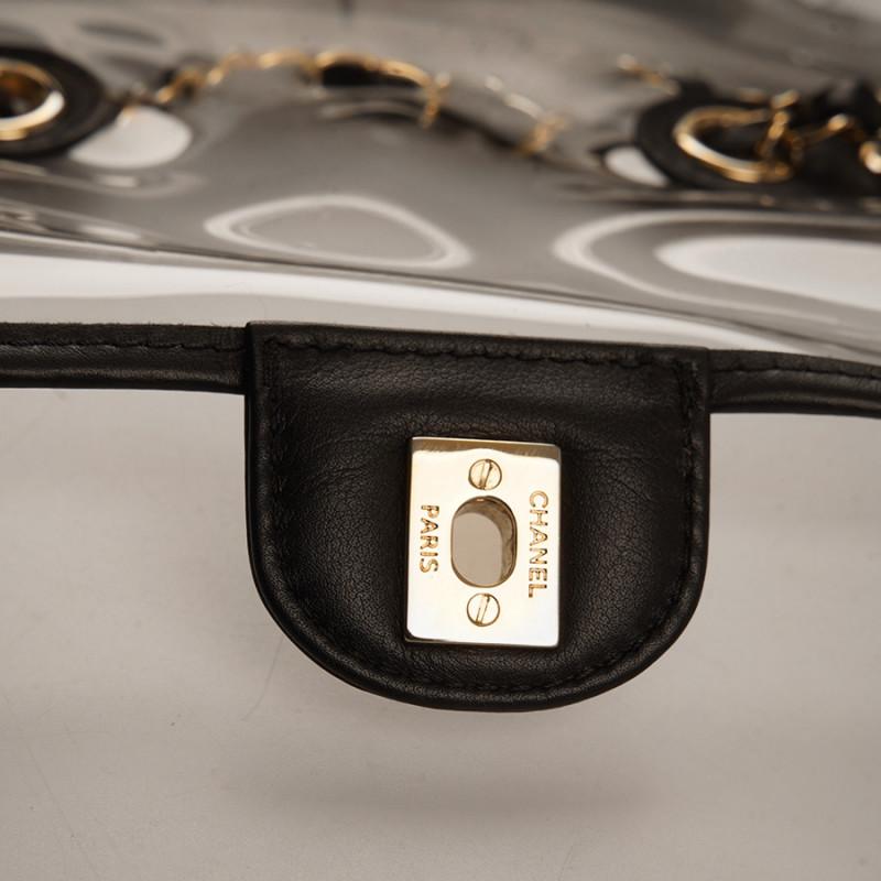 Chanel transparent bag 2019 deals