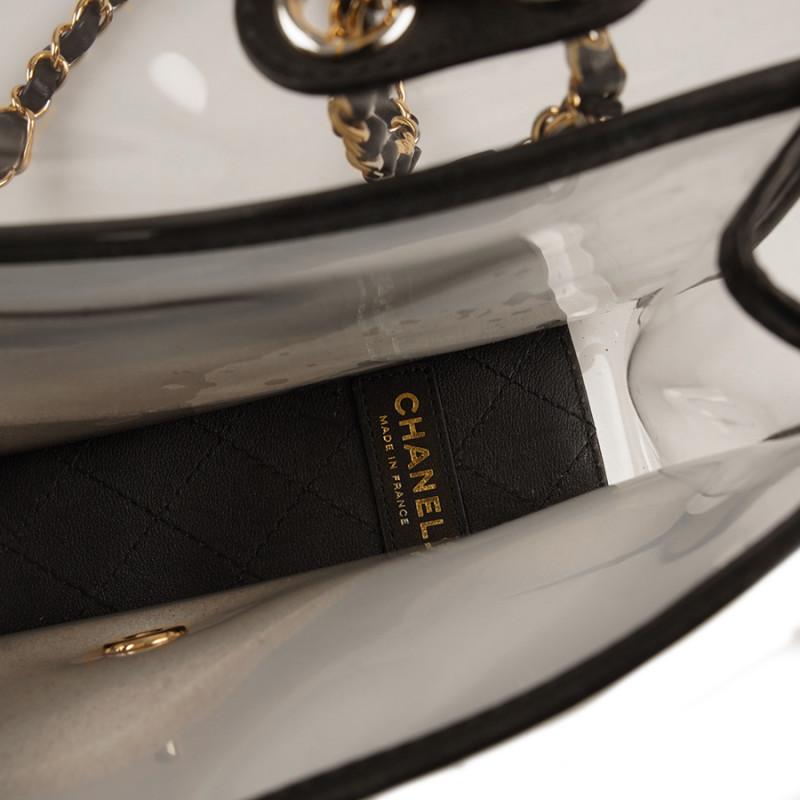 CHANEL Transparent Bag Resort 2019