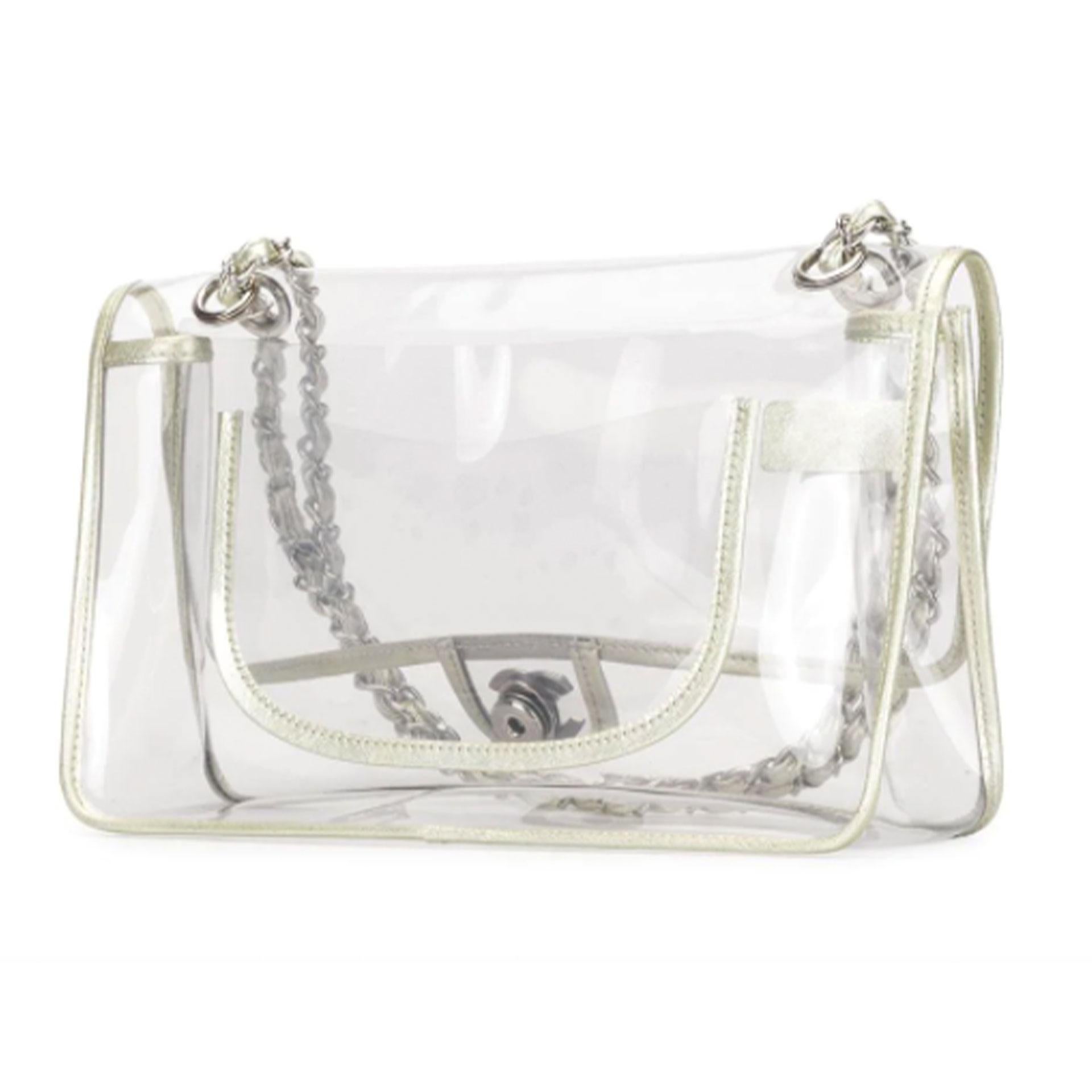 Chanel Transparent Bag - 12 For Sale on 1stDibs