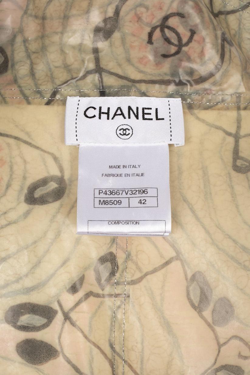Chanel Transparent Vinyl Shirt, 2012 For Sale 5